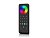 Пульт SMART-R43-RGBW Black (2 зоны, 2.4G)